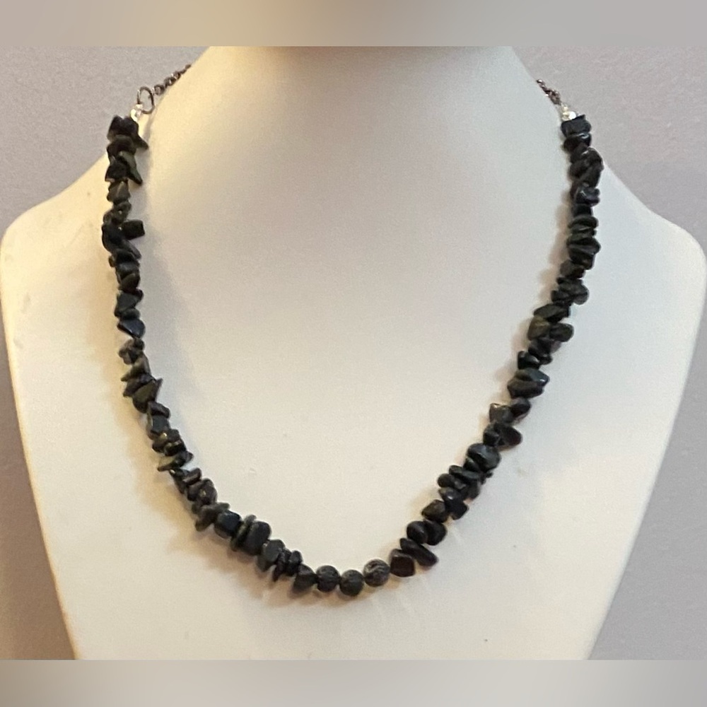 NEW Obsidian Crystal necklace